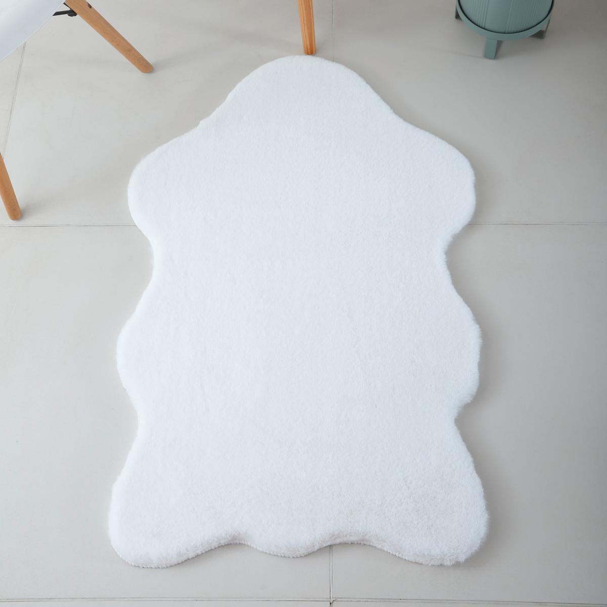 Kinderteppich Caty 60 X 90 5308 White - Weiß, Basics, Textil (60/90cm) - Ben'n'jen