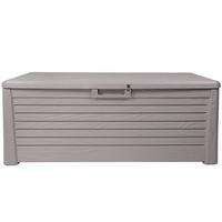 Kissenbox Florida 141x63x71cm 550l Grau - Grau, Basics, Kunststoff (141/63/71cm)