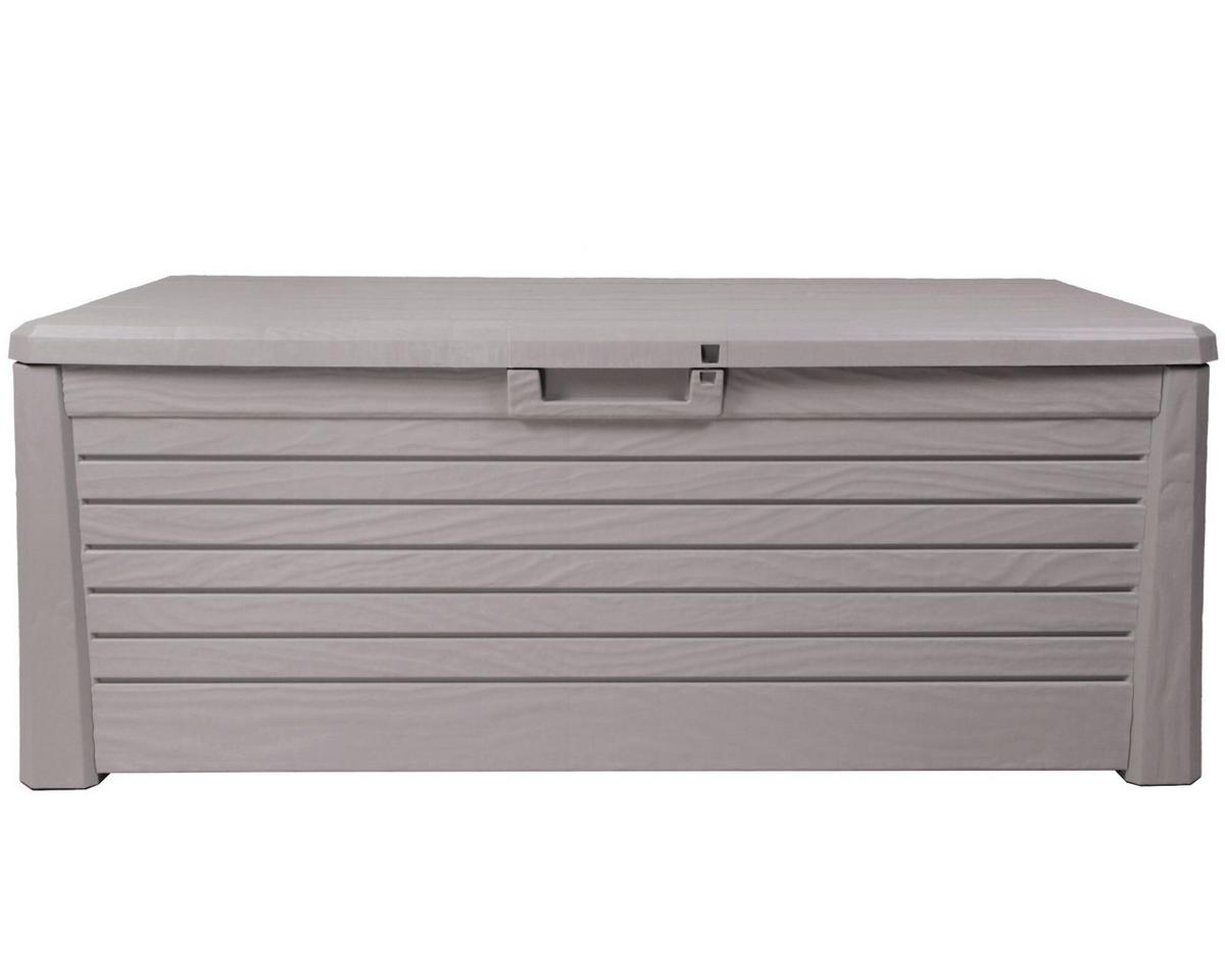 Kissenbox Florida 141x63x71cm 550l Grau - Grau, Basics, Kunststoff (141/63/71cm)