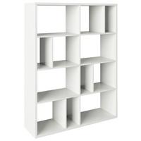 Regal Fortuna - Weiß, Basics, Holzwerkstoff (113/147/34cm) - MID.YOU