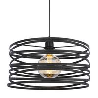 Lustr Esila, bez 1x E27 max. 40W - černá, Moderní, kov/plast (40/40/120cm) - Mömax