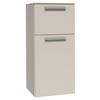 Midischrank Weiss, B: 40 cm - Weiß, MODERN, Holzwerkstoff (40/86,4/37cm) - Vertico