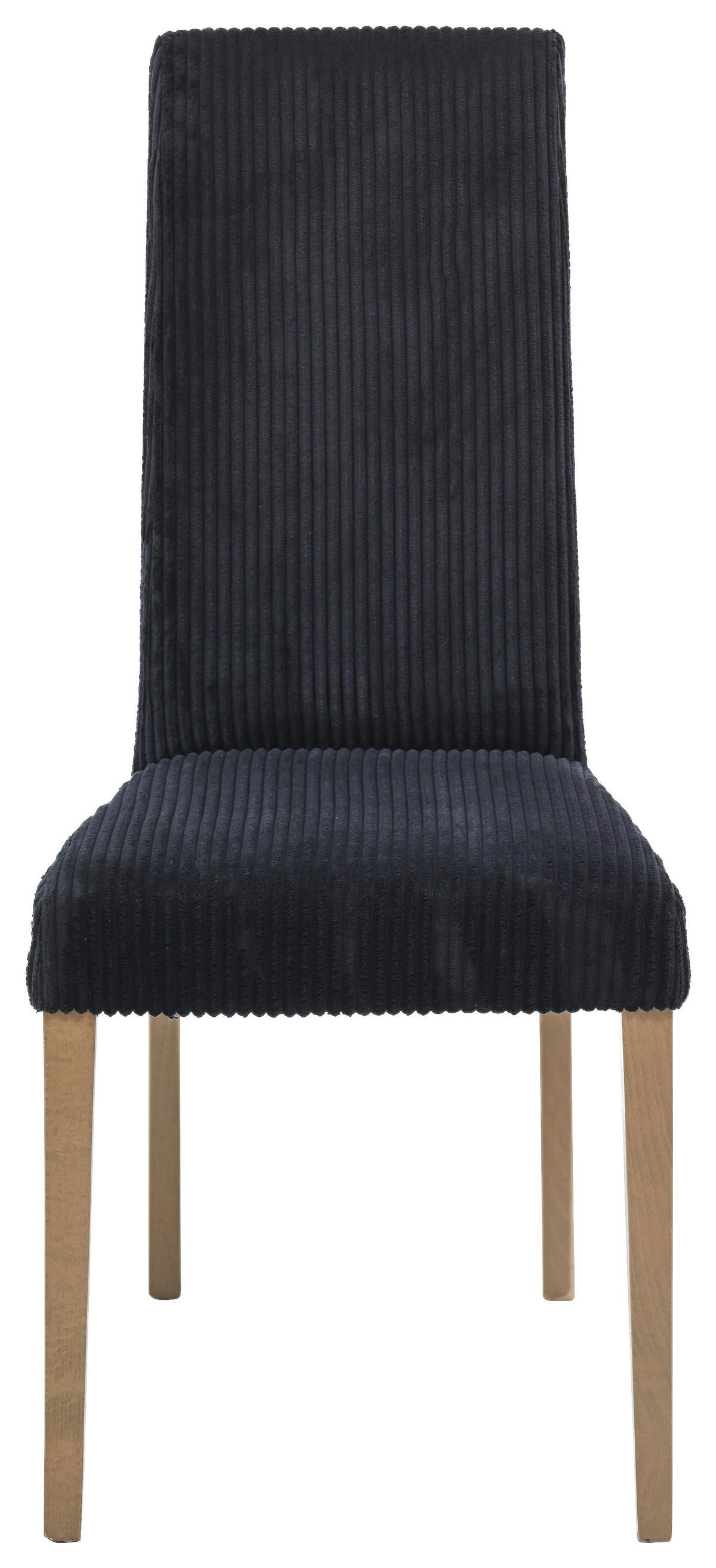 Armlehnstuhl Elke Cord Schwarz Buche Mas. Eichefarben,b: 46cm - Eichefarben/Schwarz, KONVENTIONELL, Holz/Textil (46/101/62cm)
