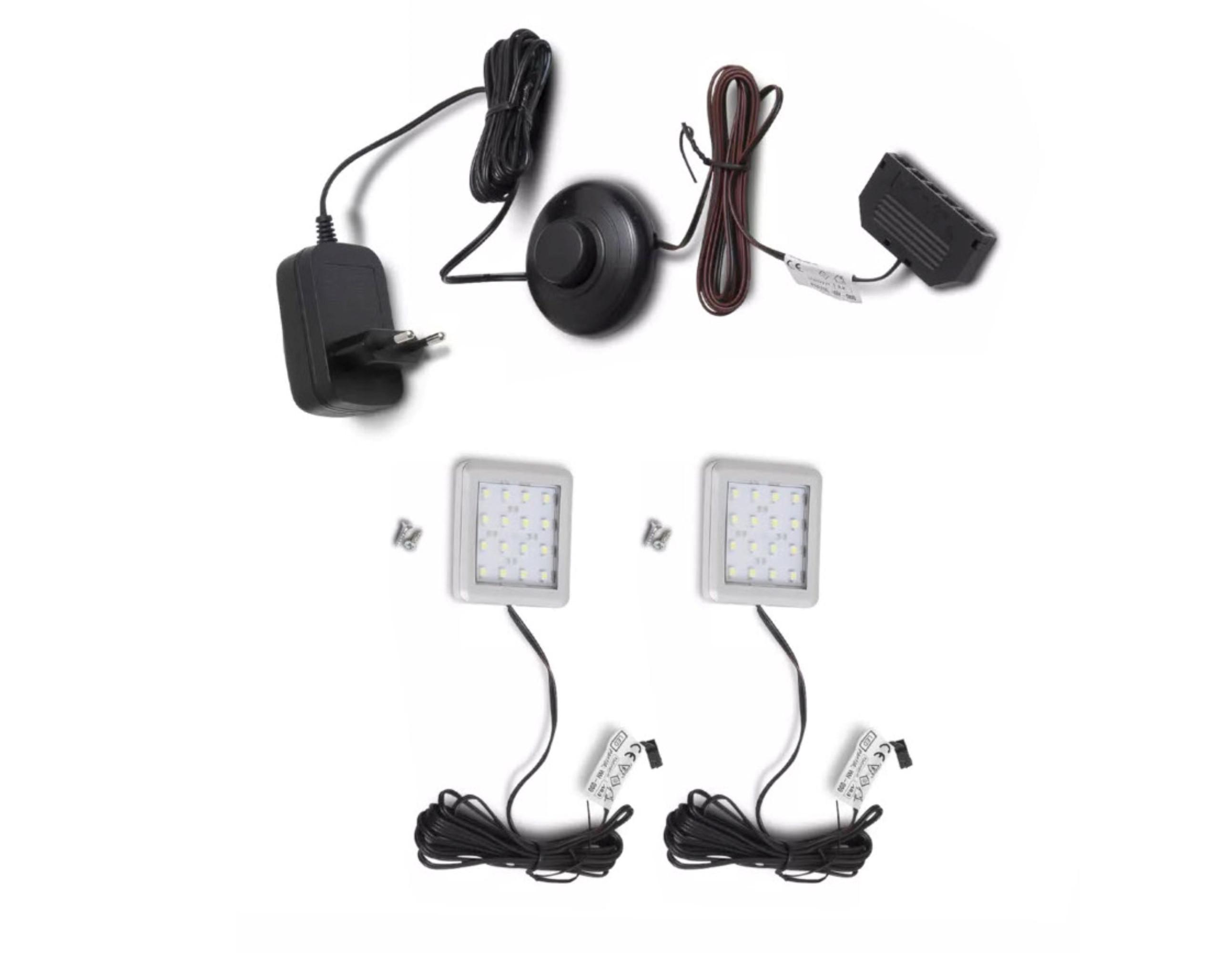 Einlegebodenbeleuchtungs-set Light Up - Transparent, Basics, Kunststoff (22/8/5cm) - MID.YOU