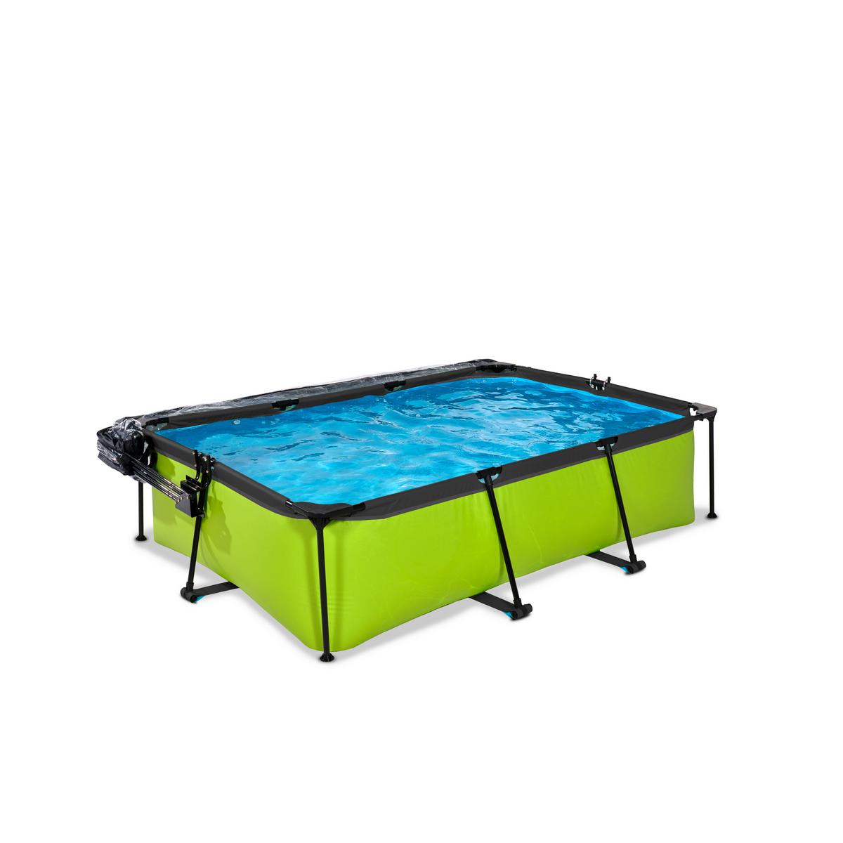 Pool-set Exit Lime Pool - Grün, KONVENTIONELL, Kunststoff (220/150/65cm) - EXIT Toys