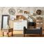 Komoda Highboard Havanna - hnedá/sivá, Štýlový, drevený materiál/drevo (60/118/45cm) - Zandiara