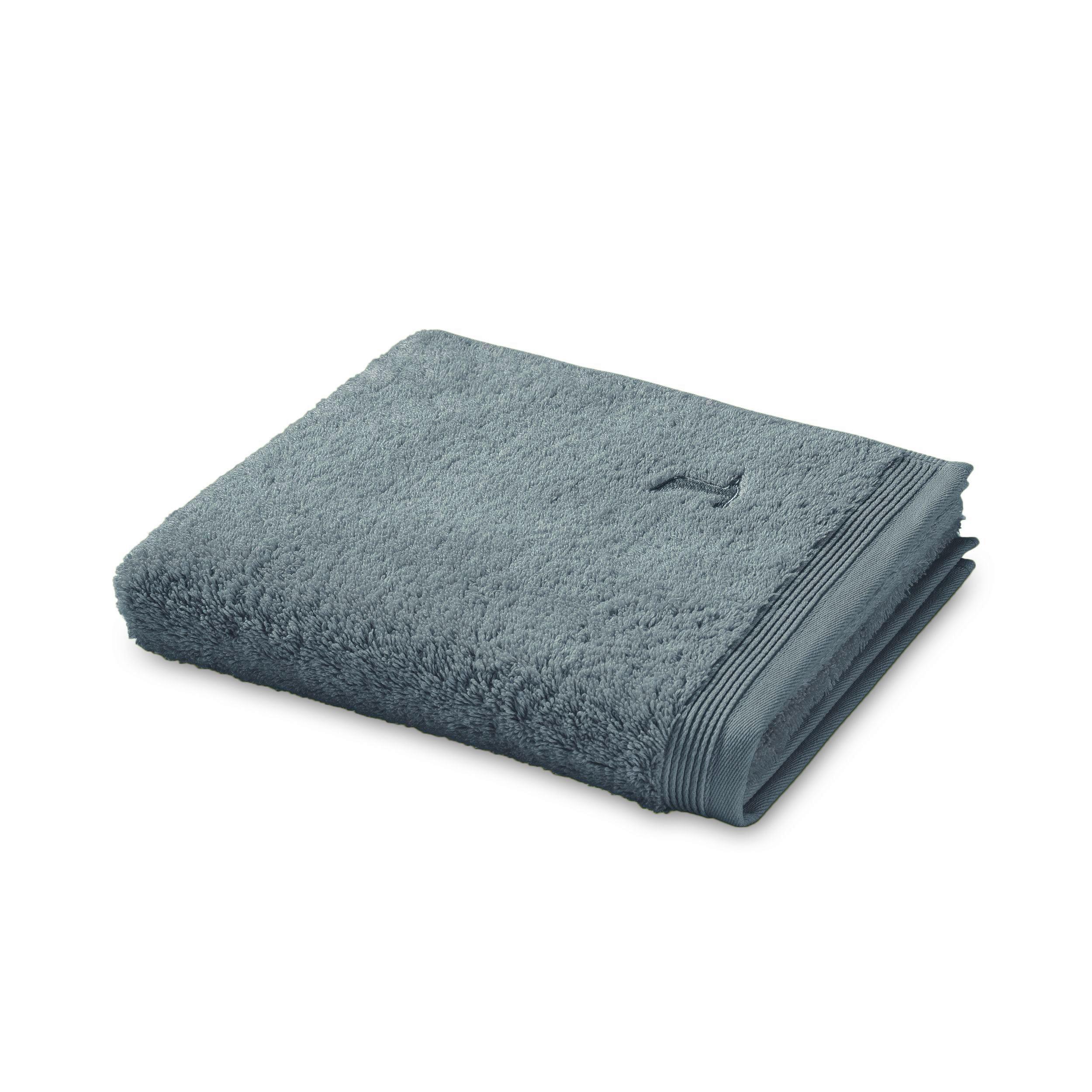 Gästehandtuch Superwuschel Baumwolle 550g/m Grau 50x100 - Grau, Basics, Textil (50/100cm) - Moeve