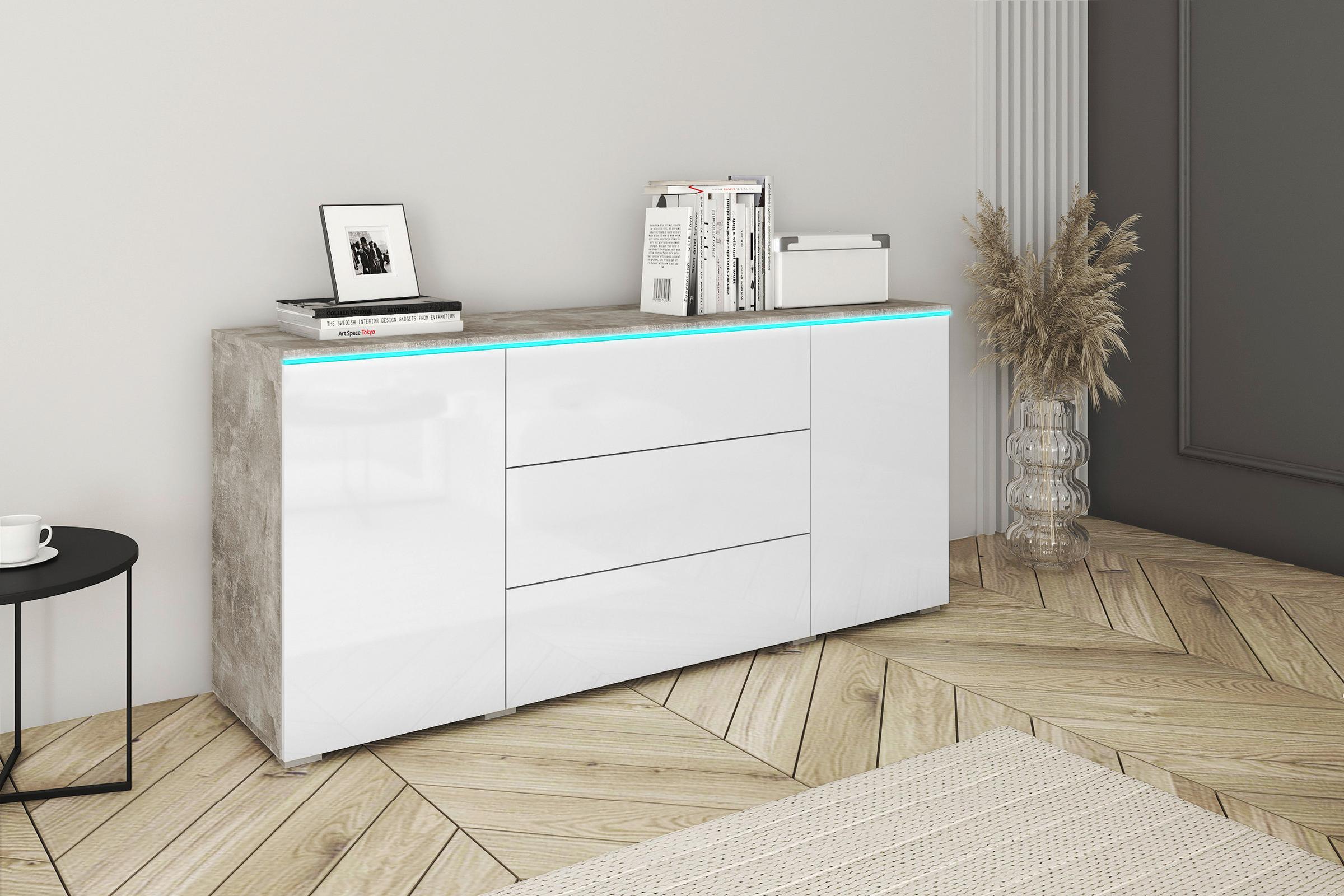 Sideboard in Weiß