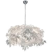 Hängeleuchte, E14 Dagmar - Weiß, Basics, Textil/Metall (70/150cm) - Luca Bessoni