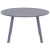 Couchtisch Rund Metall New York Grau - Grau, Design, Metall (70/40/70cm) - P & B