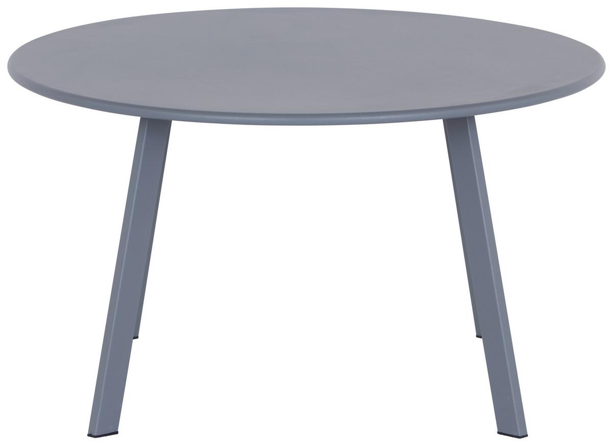 Couchtisch Rund Metall New York Grau - Grau, Design, Metall (70/40/70cm) - P & B