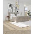 Boxspringbett mit Topper und Bettkasten 180x200 cm Medino - Taupe, KONVENTIONELL, Holz/Holzwerkstoff (180/200cm) - Luca Bessoni