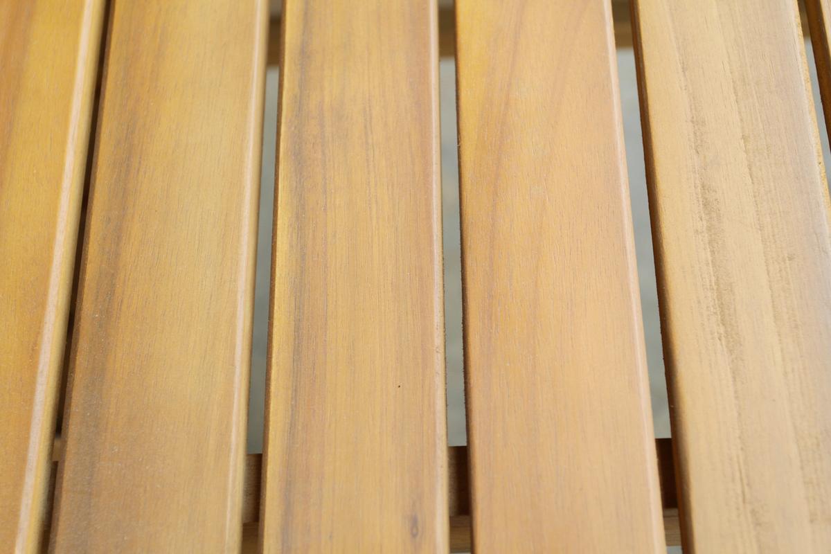 2-Sitzer mit Tisch 2-SITZER TISCH 153X65X82CM - Akaziefarben, Basics, Holz (153/65/82cm) - Prestige Home
