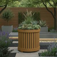 TRUHLÍK NA KVĚTINY MARLO - Moderní (36/36/36cm) - Bessagi Garden