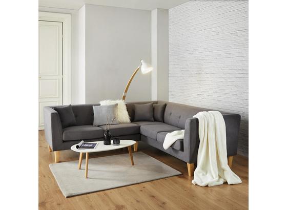 Sedací Souprava Crissie - tmavě šedá, Moderní, dřevo/textil (233/230cm) - Mömax modern living Sedací Souprava Crissie - tmavě šedá, Moderní, dřevo/textil (233/230cm) - Mömax modern living