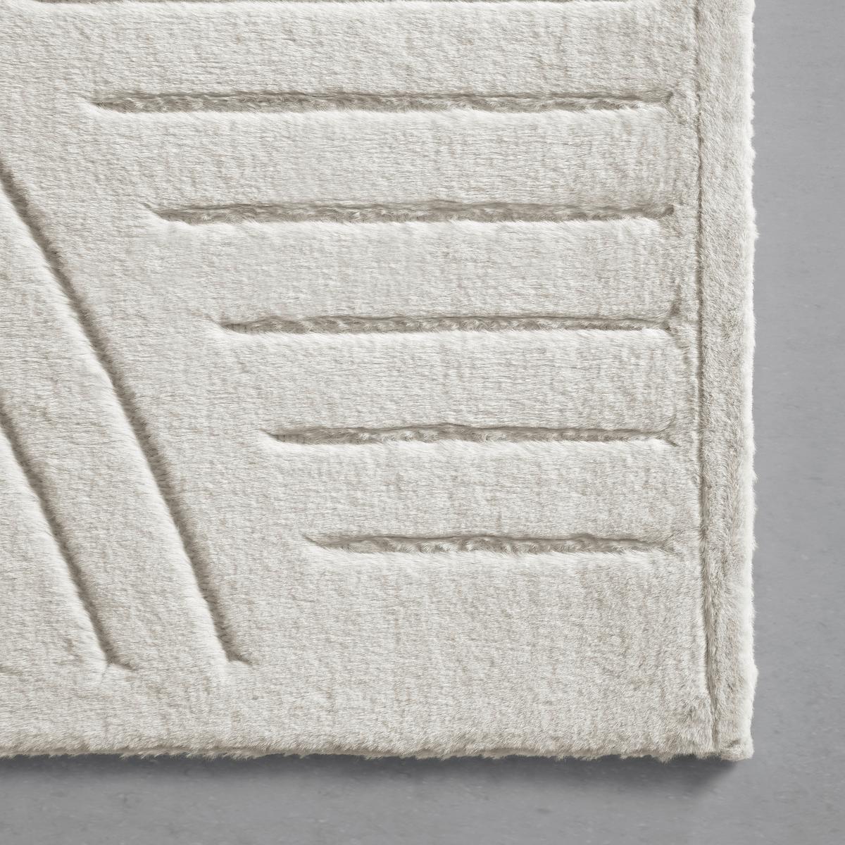UMELÁ KOŽUŠINA BELLA - krémová, Modern, textil (100/155cm) - Mömax
