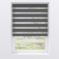 Doppelrollo 120x150 cm mit Kettenzug - Grau, Basics, Textil (120/150cm)