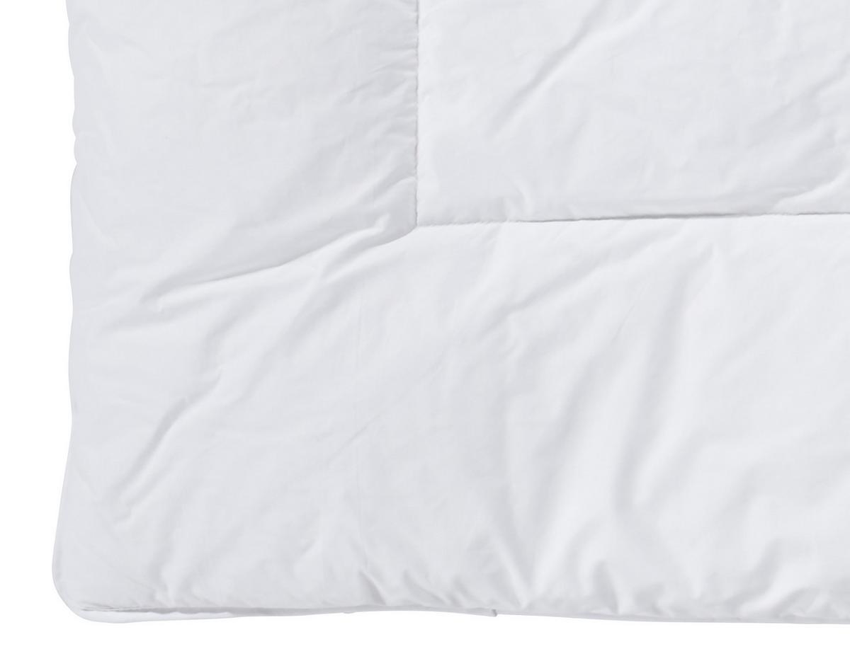 Steppdecke Duo-Decke 4 Polyester 140x200 cm - Weiß, MODERN, Textil (140/200cm) - FAN