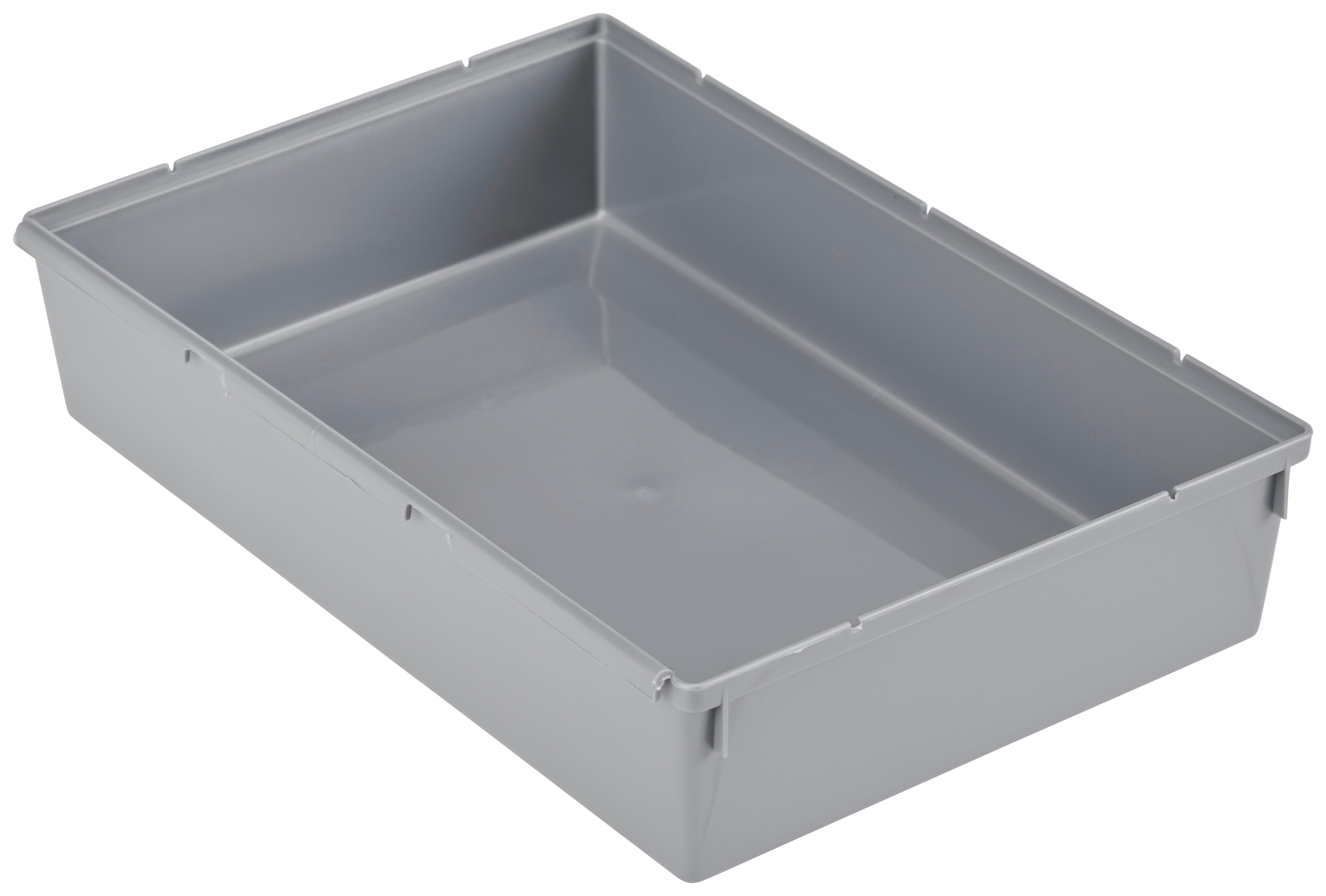 Ordnungssystem Peppi - Hellgrau, KONVENTIONELL, Kunststoff (23/15/5cm)