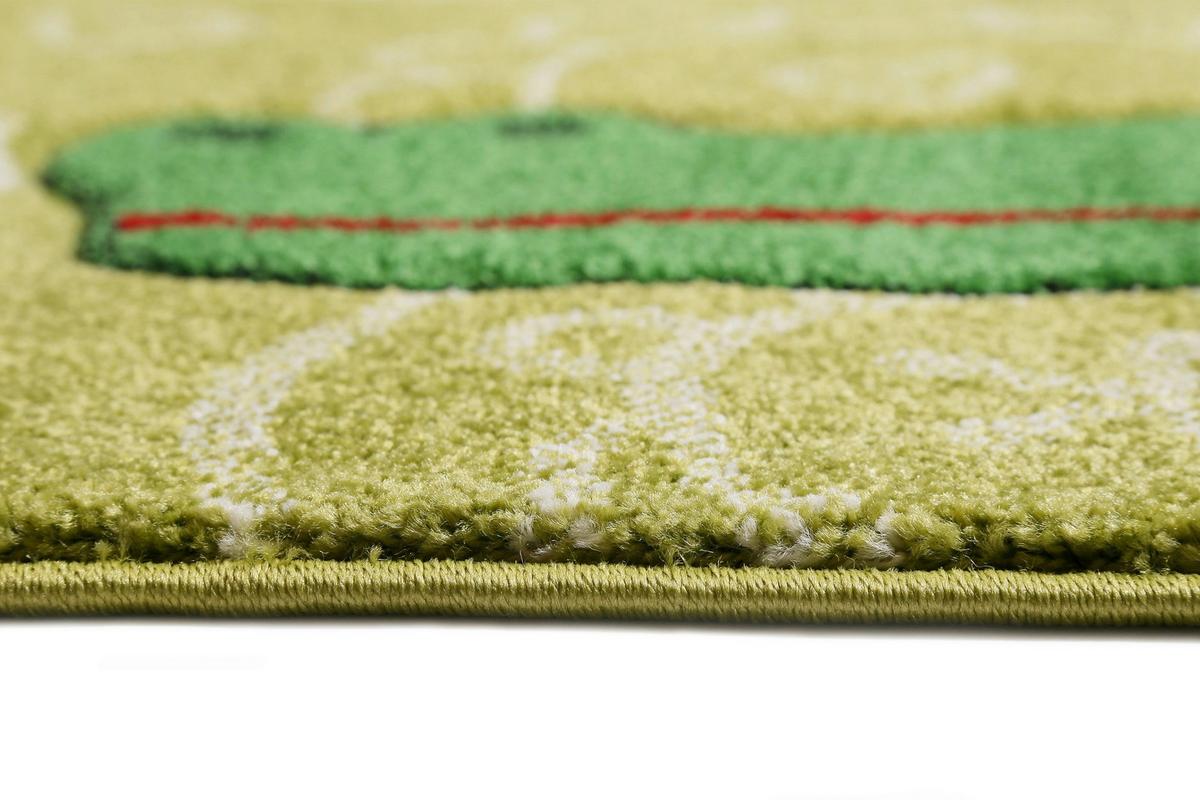 KINDERTEPPICH CROCODILE - Grün, Trend, Textil (80/150cm) - Sigikid