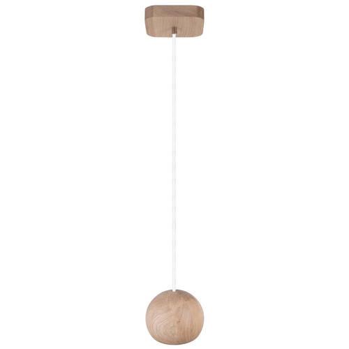 Hängeleuchte 8540109 - Balli-1/ Weiß - Naturfarben, Natur, Holz (14/90cm)
