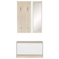 Predsieň JANA dekor dub Sonoma - dub sonoma, Modern, kompozitné drevo (80/147/27cm) - MID.YOU