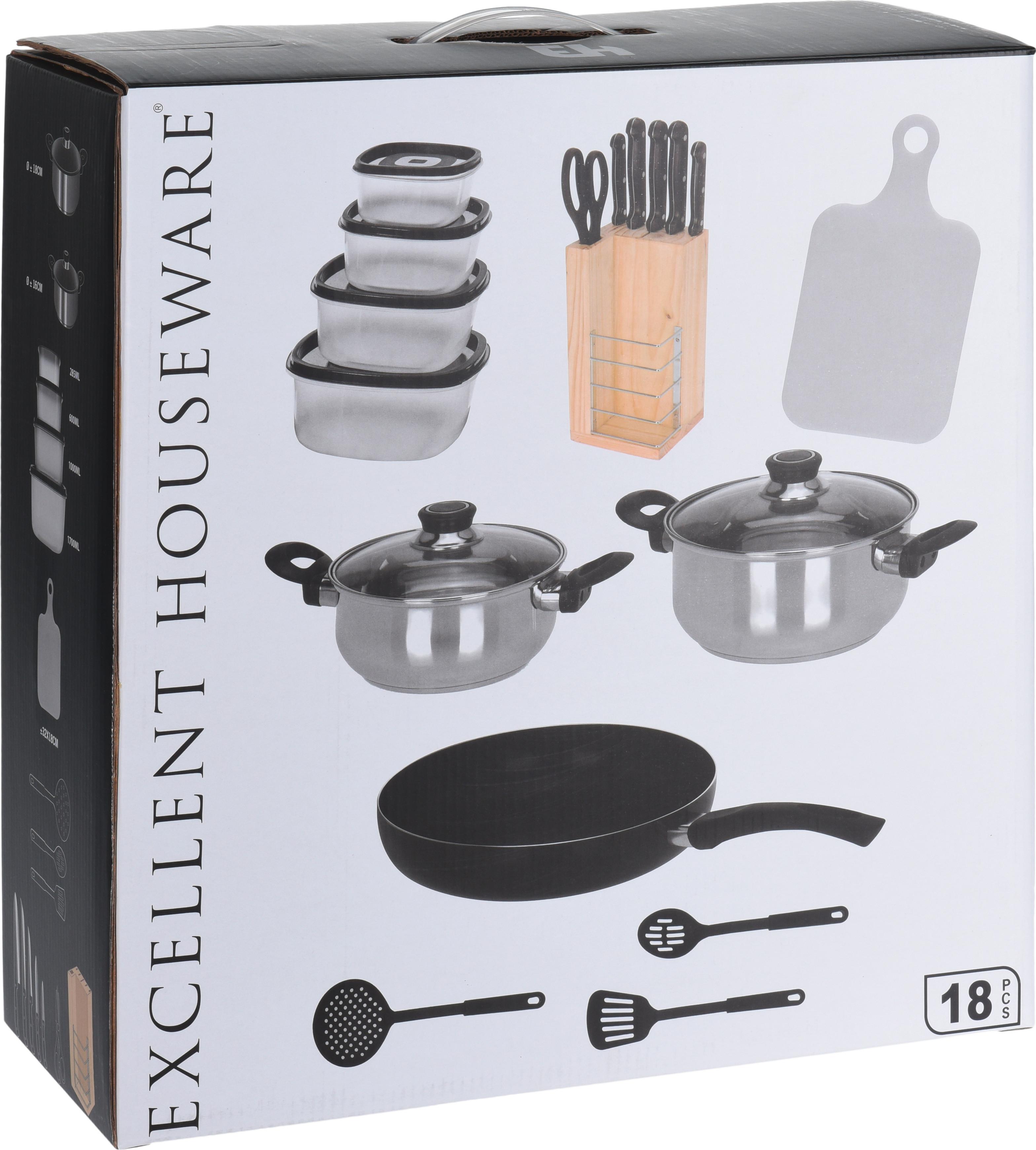 Küchen-Starter-Set aus dem Hause EXCELLENT HOUSEWARE