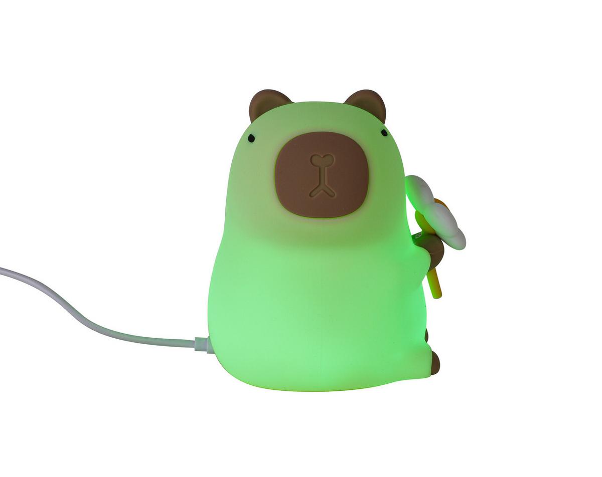 NOČNÍ SVĚTLO CAPYBARA - krémová, Moderní, plast (11/9,2/9cm) - Mömax