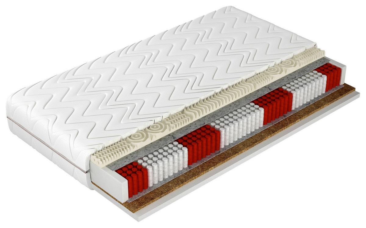 Taschenfederkernmatratze Grand Visco 90x200 cm H2/H3 H: 20 cm - Textil (90/200cm)