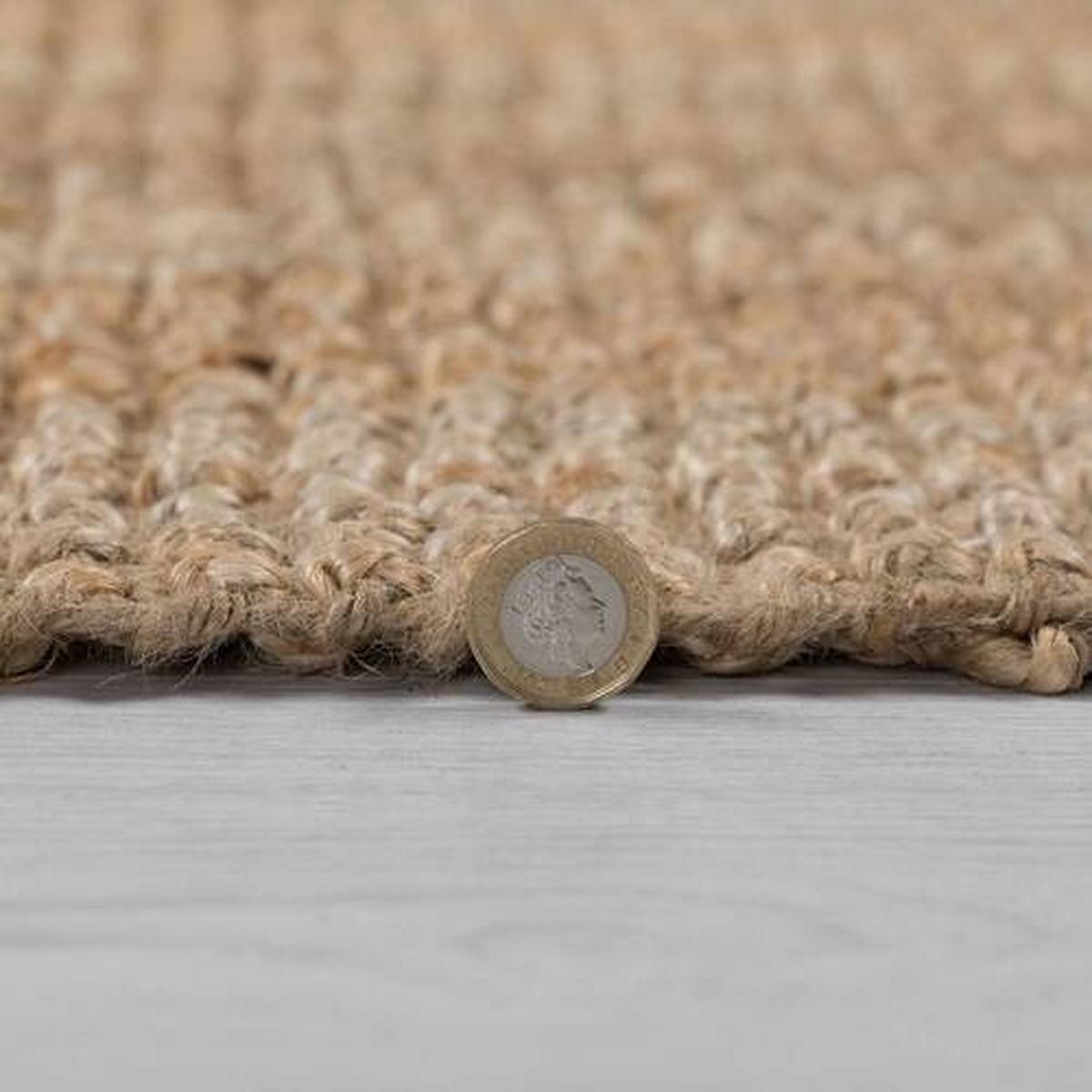 Handwebteppich Handwebteppich Natur B: 230 cm - Naturfarben, Basics, Textil (230/160cm)