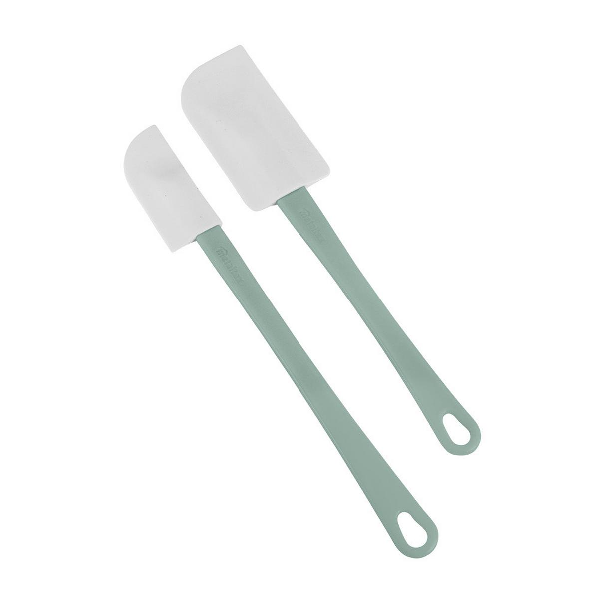 Teigschaber Martin, 2er B/l: Ca. 5/24 Cm - Weiß, Basics, Kunststoff (5/24cm) - Metaltex