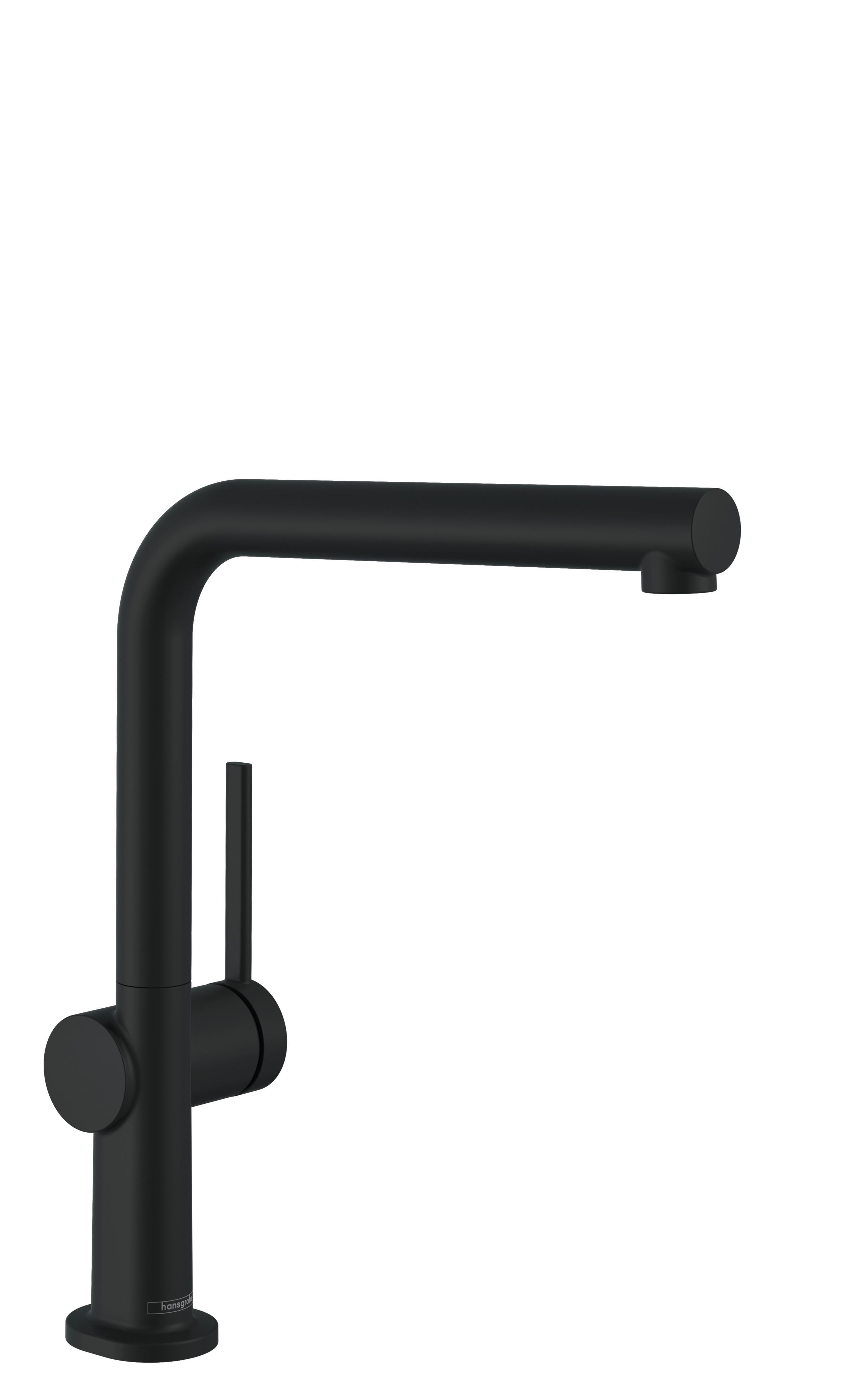 Küchenarmatur Hg Talis M54 Schwarz Schwenkbar - Schwarz, Basics (8,5/29,6/25,6cm) - Hansgrohe