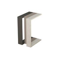 Beistelltisch Muju Beistelltisch - Anthrazit/Grau, Design, Holzwerkstoff (30/40/57cm) - Livetastic