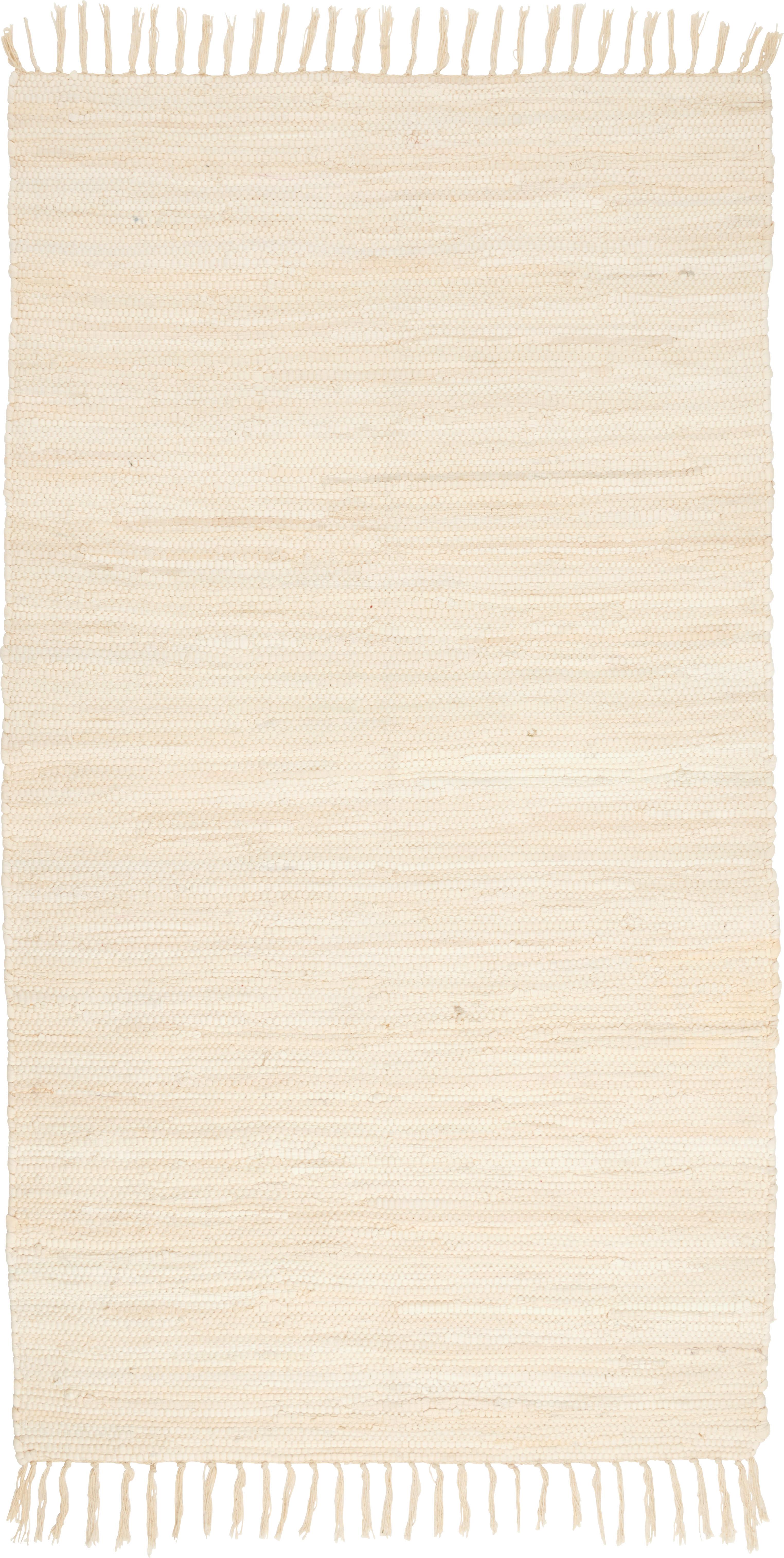 Hadrový Koberec Julia 2, 70/130cm, Krémová - krémová, Konvenční, textil (70/130cm) - Modern Living