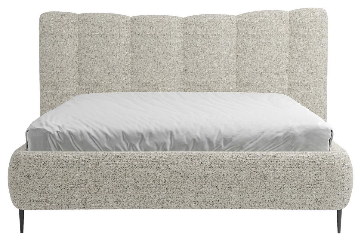 Polsterbett Nook 140x200 Cm Naturfarben - Naturfarben, MODERN, Holz/Textil (140/200cm) - MID.YOU