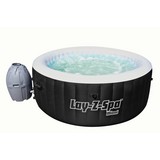 Whirlpool Aufblasbar Lay-Z-Spa Miami Ø:180 X H:66cm 54123 - Schwarz/Weiß, KONVENTIONELL, Kunststoff (180/66cm) - Bestway