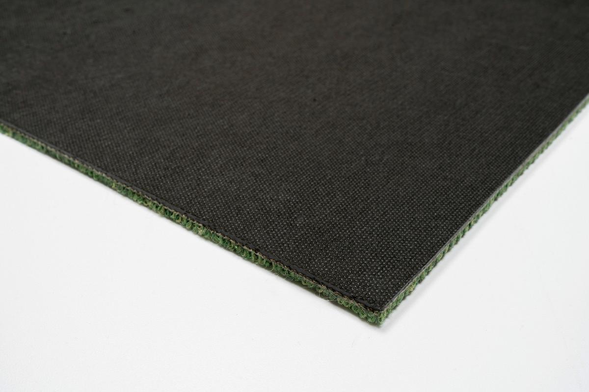 Teppichfliese Grün Mustang 50x50 Cm Florhöhe 3 Mm - Grün, Basics, Textil (50/50cm)