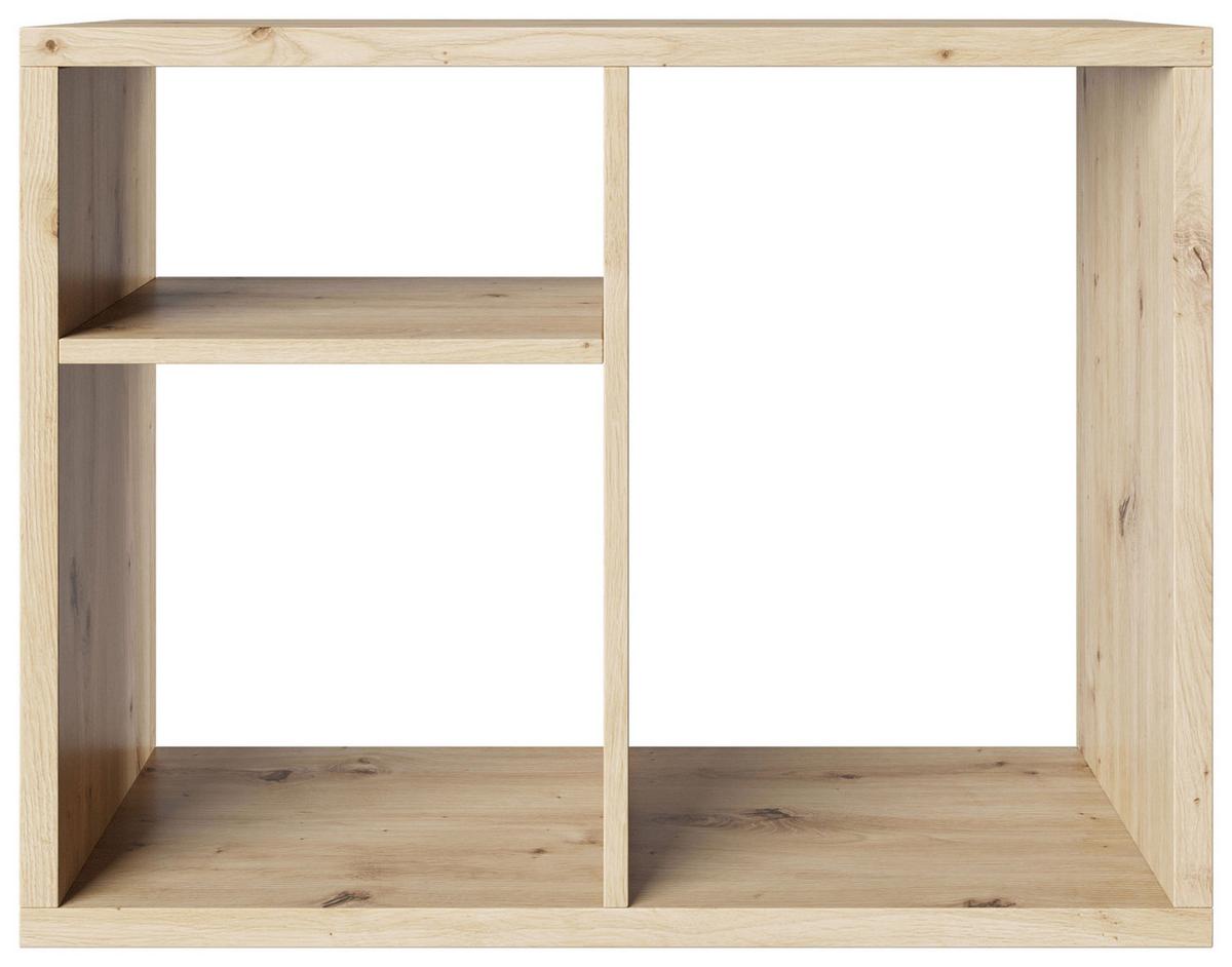 Regal Fortuna - Eiche Artisan, Basics, Holzwerkstoff (75/58/34cm) - MID.YOU