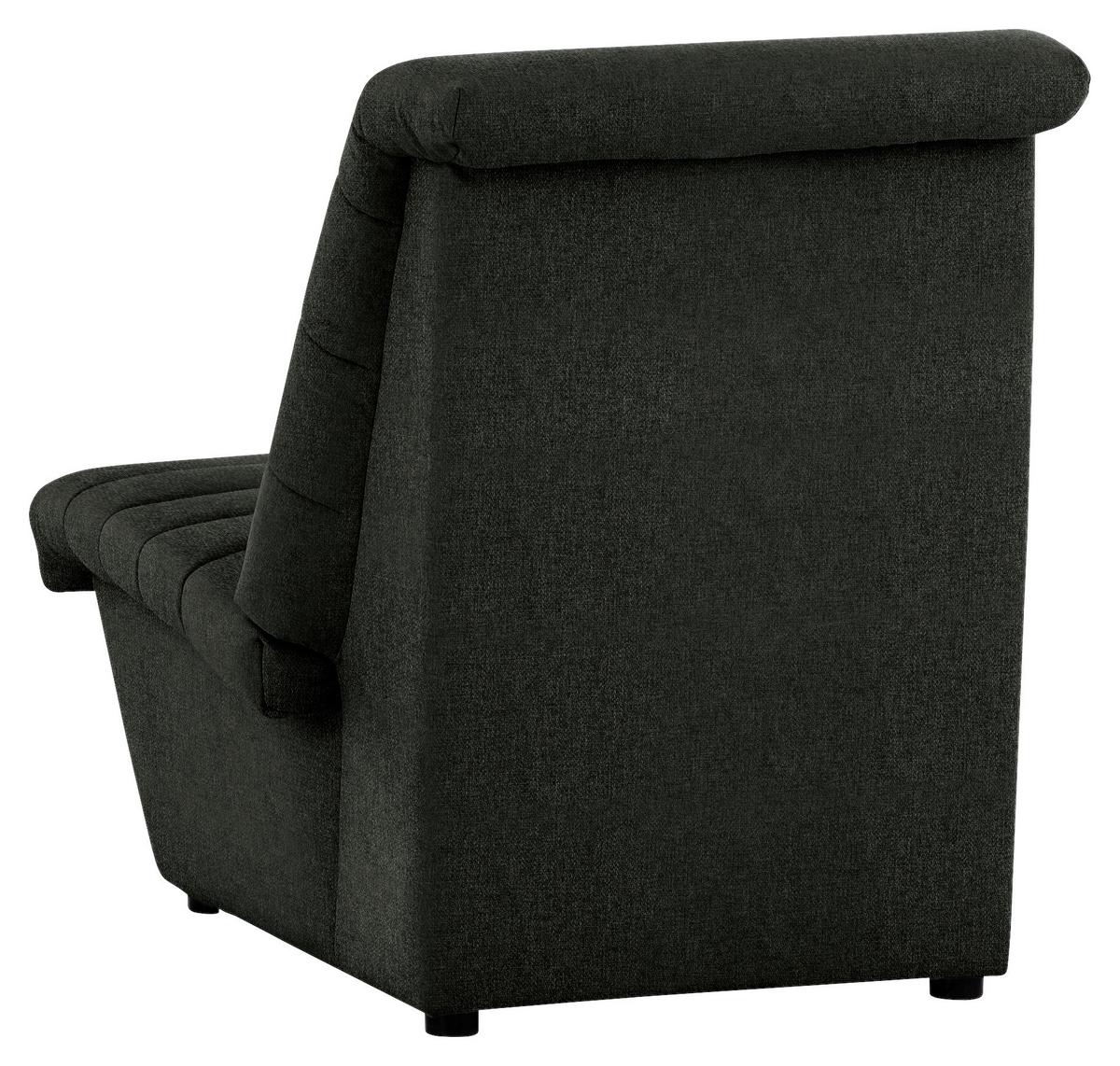 Sessel Looks Viii - Dunkelgrün/Schwarz, Design, Textil (72/92/103cm) - LOOKS by W.Joop