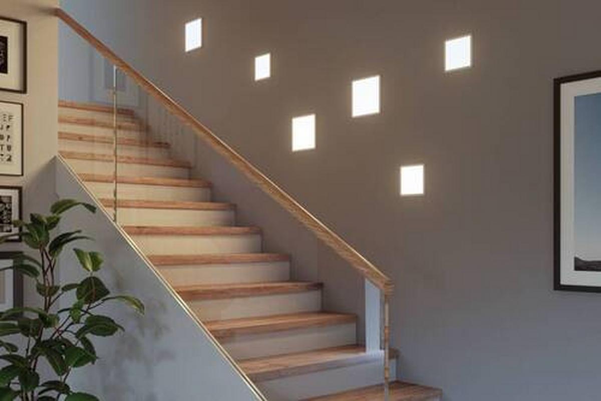 Led-paneel L: 23 Cm Dimmbar - Weiß, Design, Kunststoff (23/23cm) - Paulmann
