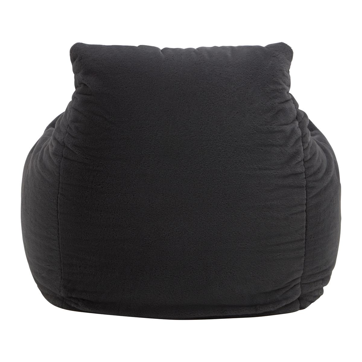 Sedací vak STORVIK, grafitová, max. 90 kg - sivá/grafitová, Modern, textil (100/75/100cm) - Mömax