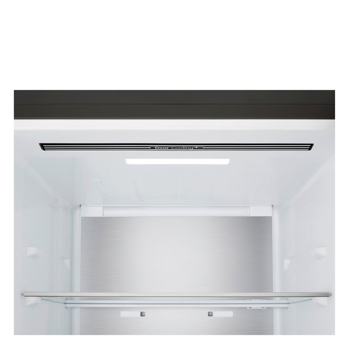 Kühl-Gefrier-Kombination GBBS7 26AEV, EEKL: A - Schwarz, Basics, Metall (59,7/203/67,4cm) - LG