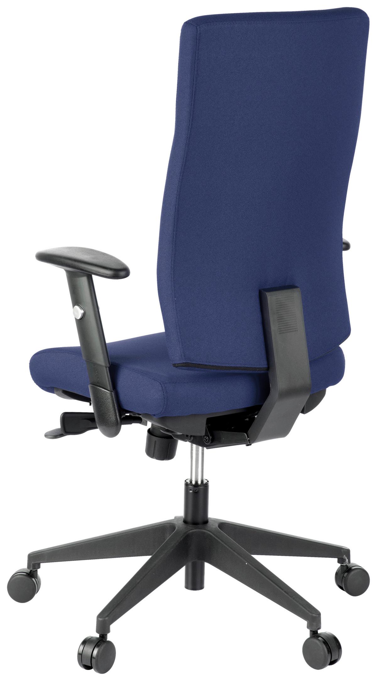 Drehstuhl Pro-Tec 300 Dunkelblau - Dunkelblau, MODERN, Kunststoff/Textil (57/125/53cm) - MID.YOU