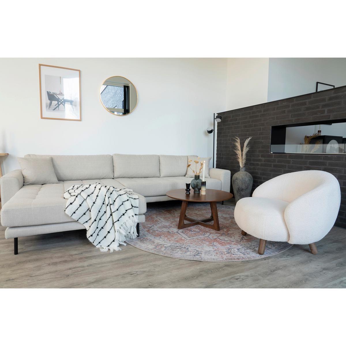 Couchtisch Hellerup Walnussfarben B: 75cm - Walnussfarben, Design, Holzwerkstoff (75/75/36cm) - MID.YOU