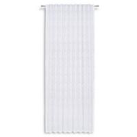 Vorhang mit Band Sabina 140x245 cm Silber/Weiß - Silberfarben/Weiß, MODERN, Textil (140/245cm) - Luca Bessoni
