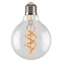 Led Izzó Fil.smart 1989 - Basics, Üveg/fém (9.5/13/9.5cm) - Rabalux