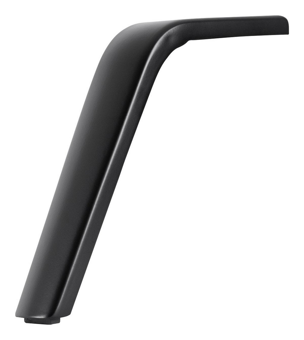 Rohová sedačka TRENDY, levá, černá / antracitová - černá/antracitová, Moderní, kov/kompozitní dřevo (250/93/310cm) - Premium Living