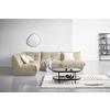 Ecksofa Giselle Creme S: 210x315 Cm - Creme, Trend, Textil (210/315cm) - Livetastic