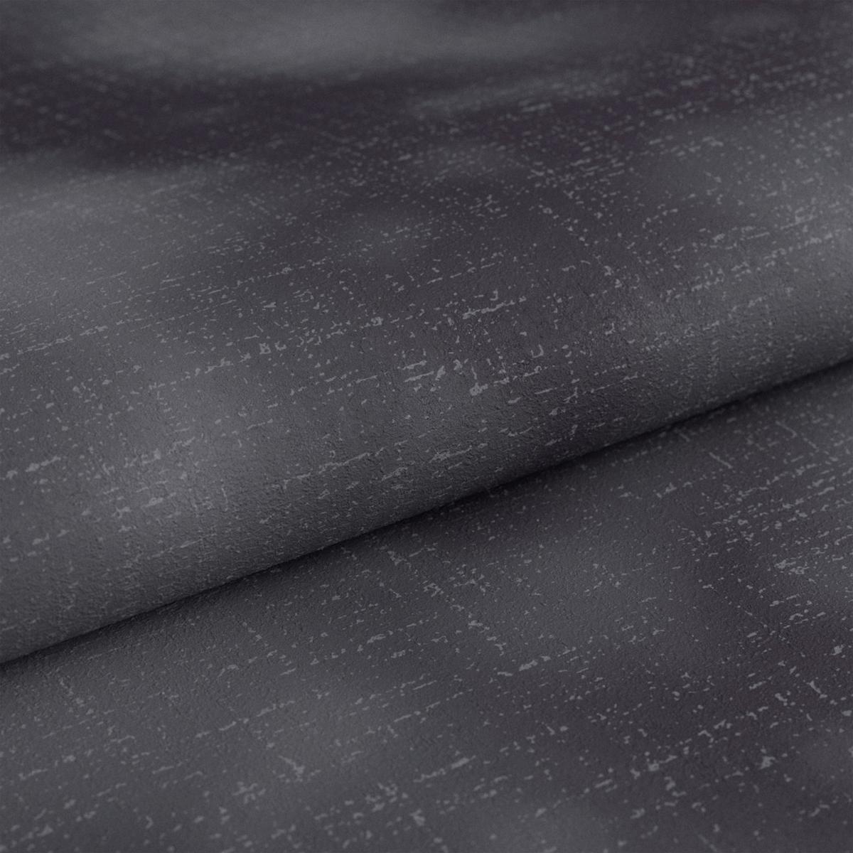 Sitzbank mit Lehne Webstoff Anthrazit Donna B:140cm - Anthrazit/Schwarz, MODERN, Textil/Metall (140/93/61cm)
