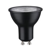 LED-Lampe 28754 Gu10, 7 W, 460 lm, Tageslichtweiß, dimmbar - Schwarz, Design (5,1/5,4cm) - Paulmann
